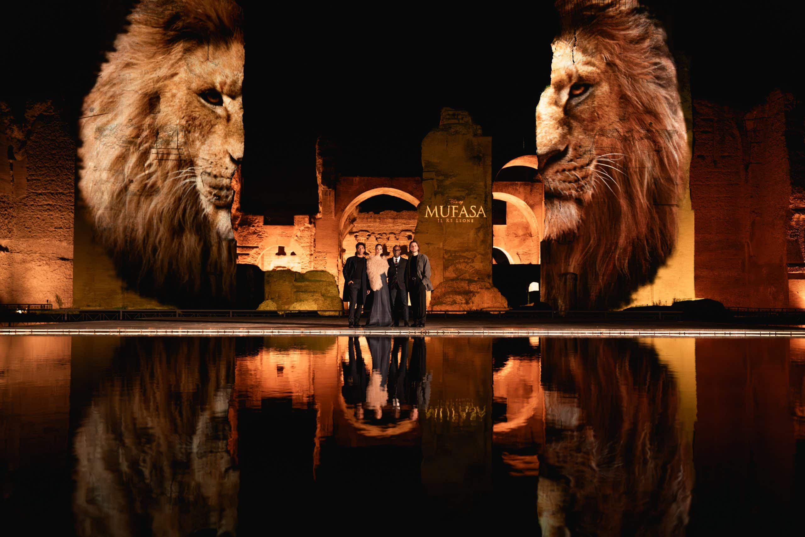 Mufasa: incredibile show a roma per il film del 2024