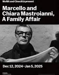 Marcello mastroianni 100 dal 12 dicembre al 5 gennaio 2025 al moma di new york.