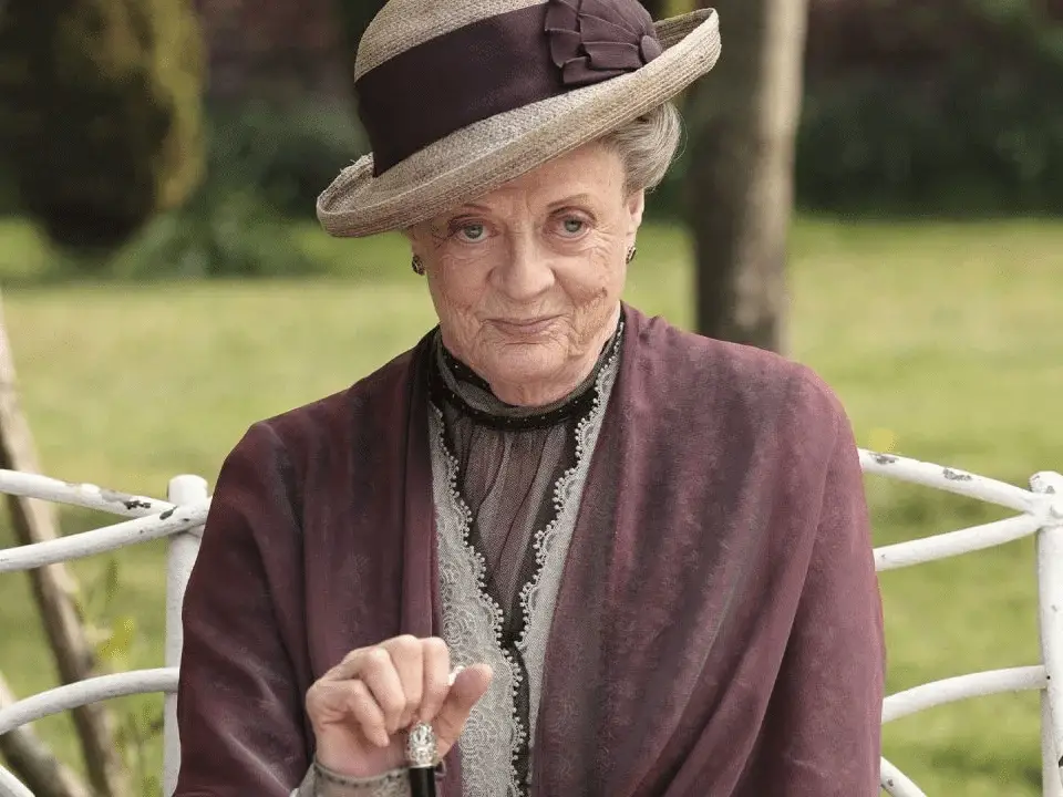 Maggie smith in downton abbey