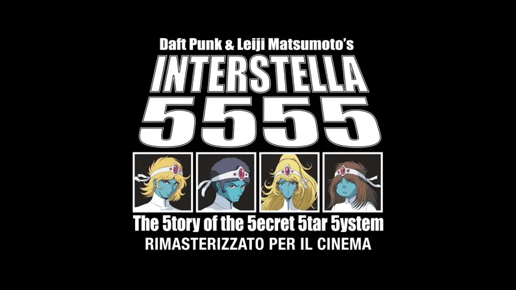 Daft punk & leiji matsumoto’s interstella 5555: the 5tory of the 5ecret 5tar 5ystem torna al cinema dal 12 al 15 dicembre