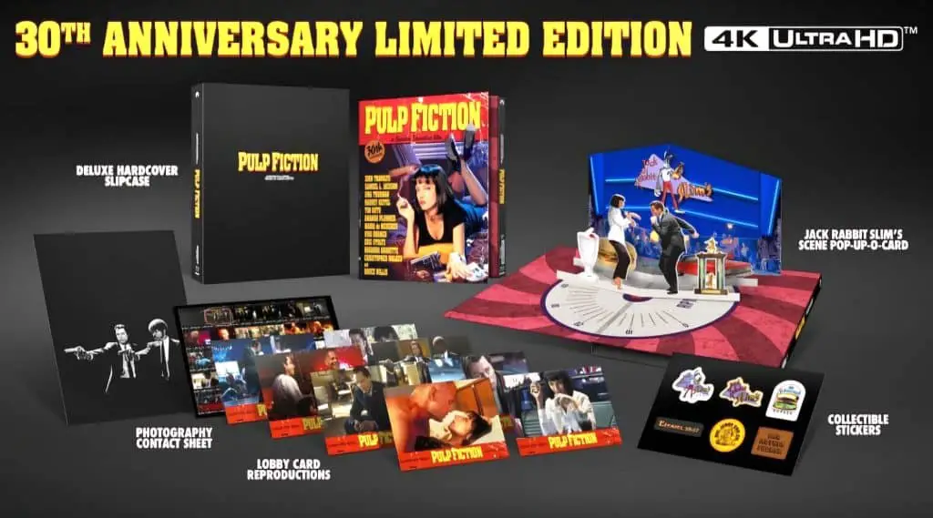 Pulp fiction, offerta amazon limited edition per i 30 anni