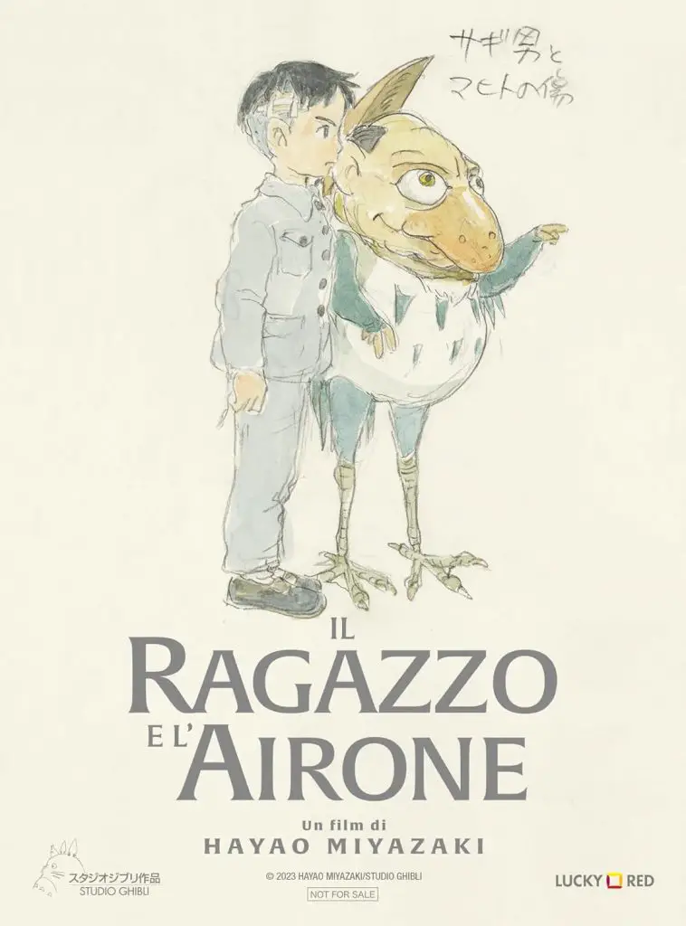 La locandina de il ragazzo e l'airone