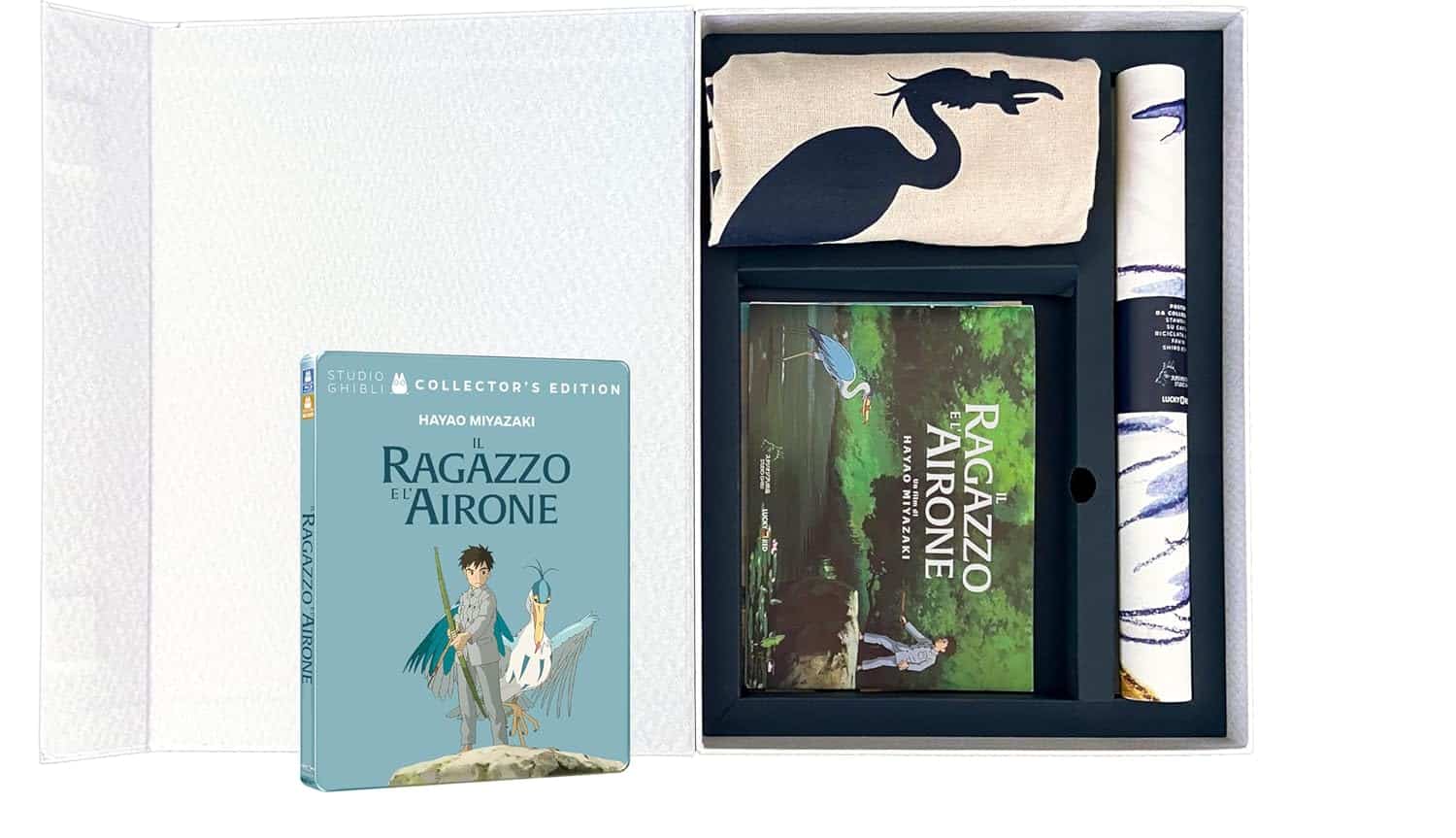 Il ragazzo e l’airone (2023) di miyazaki: in offerta su amazon la collector’s edition