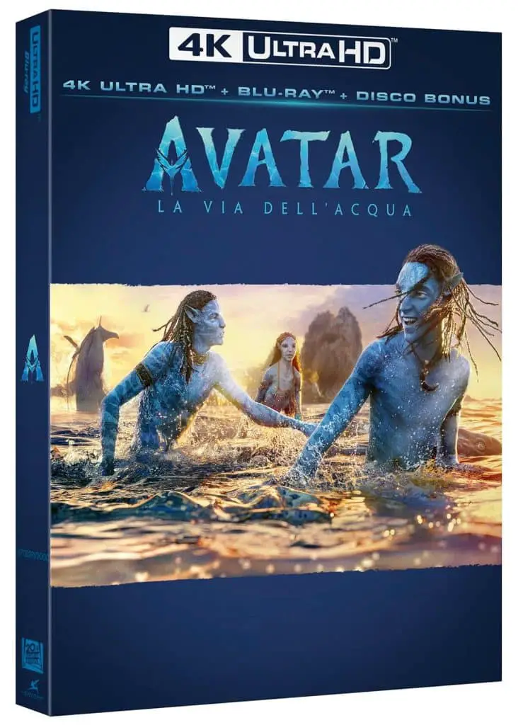 Avatar-la via dell'acqua in 4k è in un'offerta su amazon