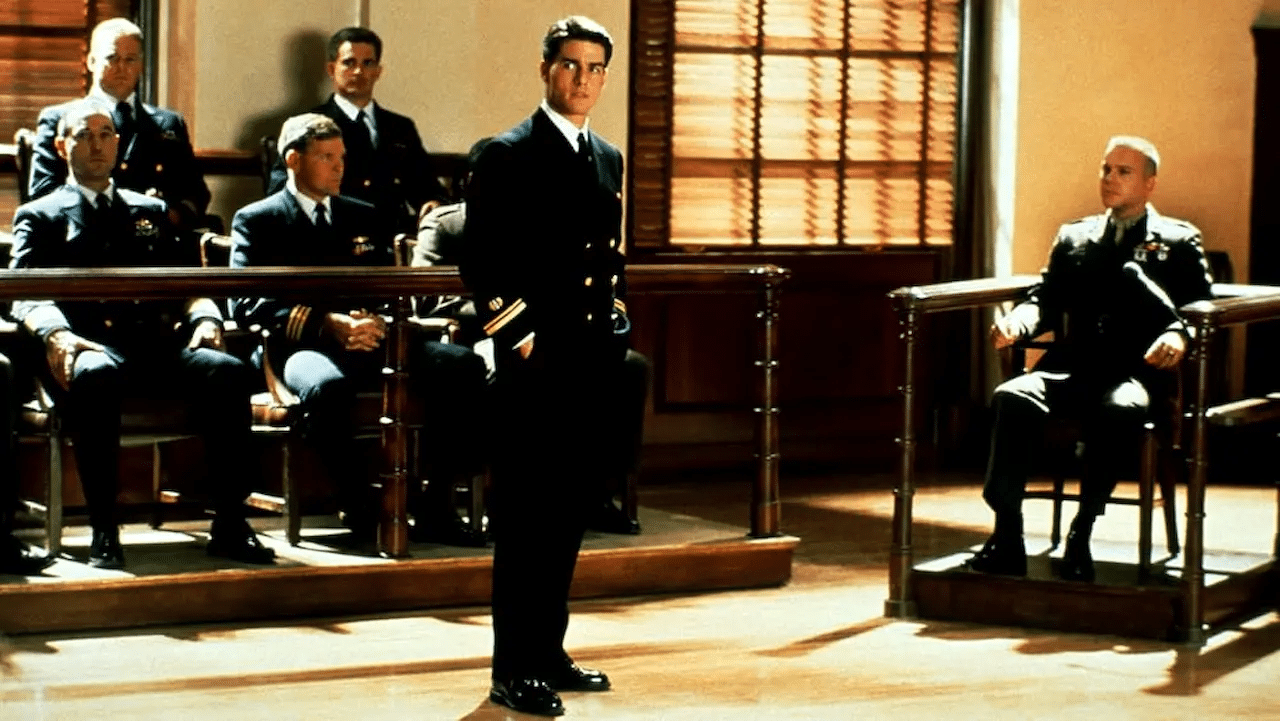 Tom cruise e kiefer sutherland in codice d'onore