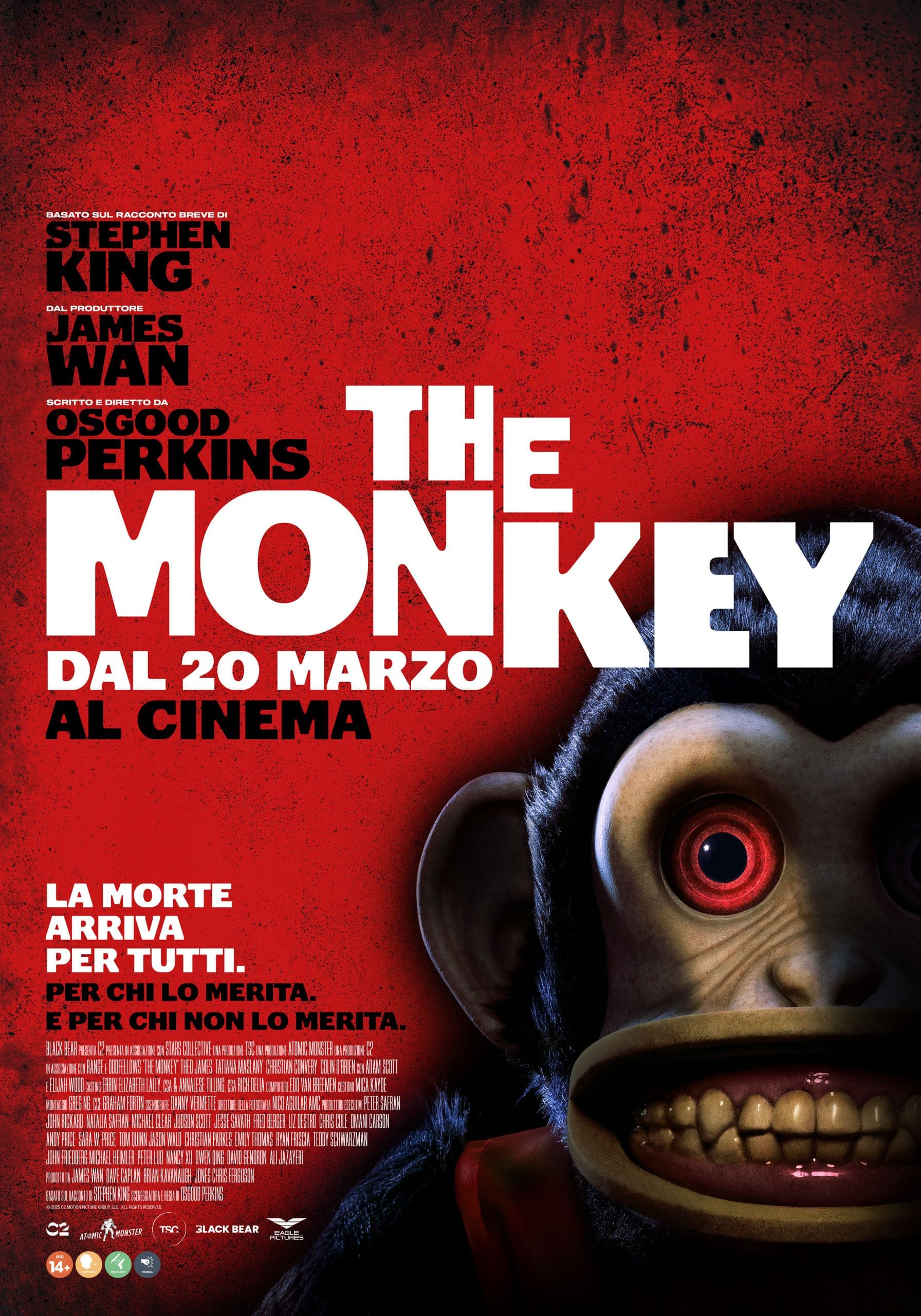 The monkey in arrivo l'horror tratto dal racconto di stephen king