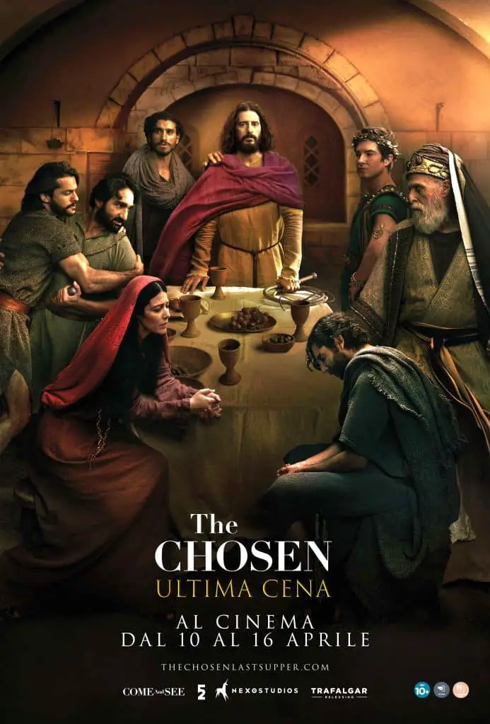 The chosen: ultima cena, evento speciale con gesù al cinema