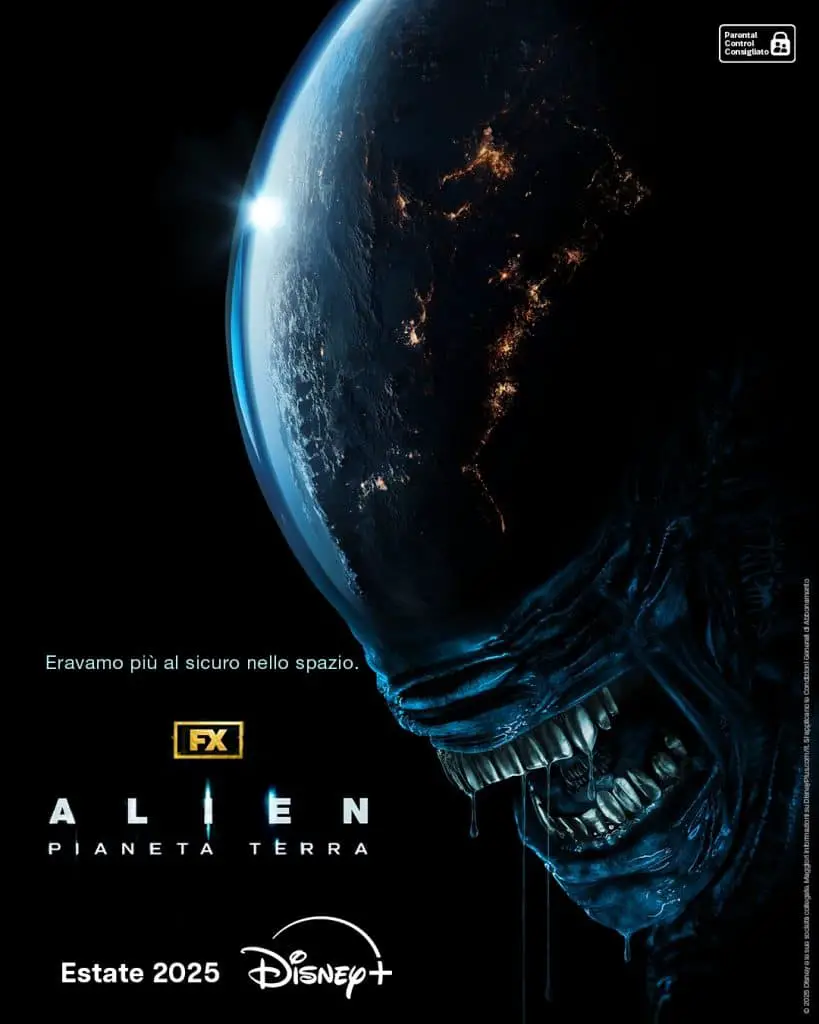 Alien pianeta terra serie tv disney+