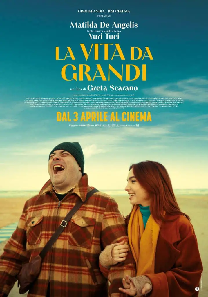 La vita da grandi il poster, dal 3 aprile al cinema