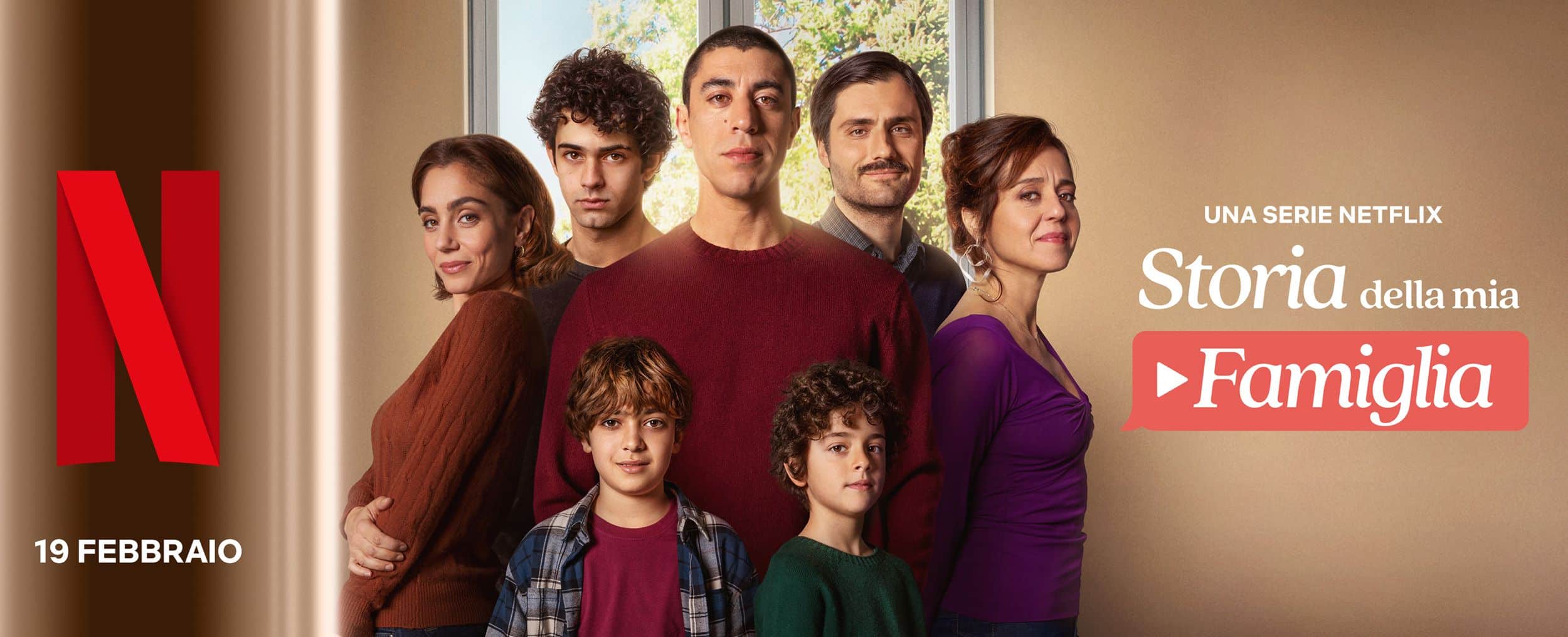 Storia della mia famiglia trailer e poster, dal 19 febbraio su netflix