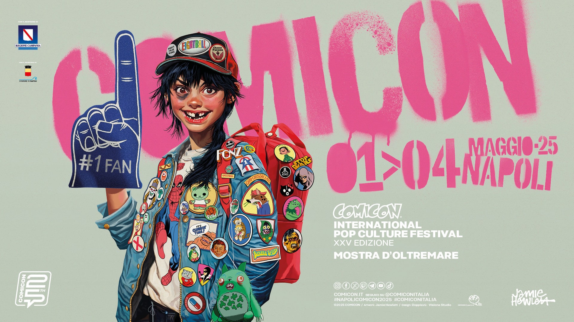 Comicon: intenso annuncio per i 4 giorni di napoli