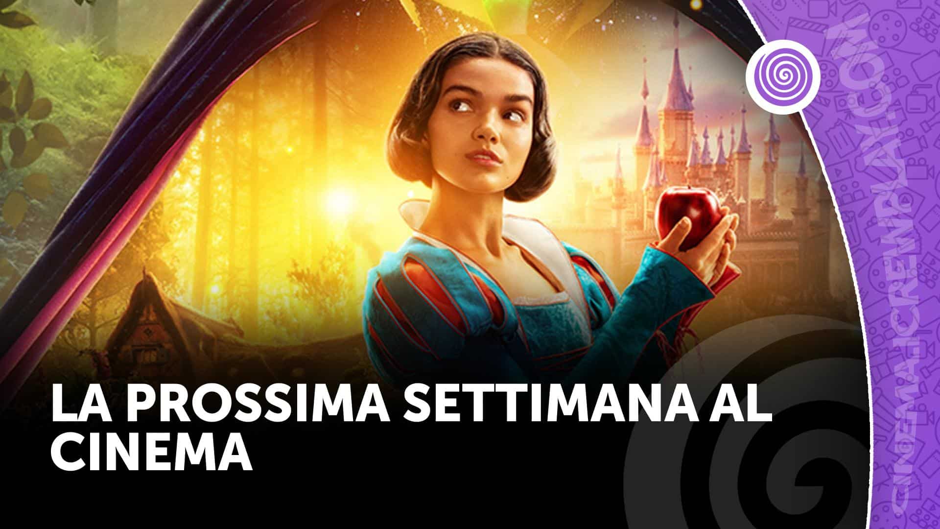 La prossima settimana al cinema