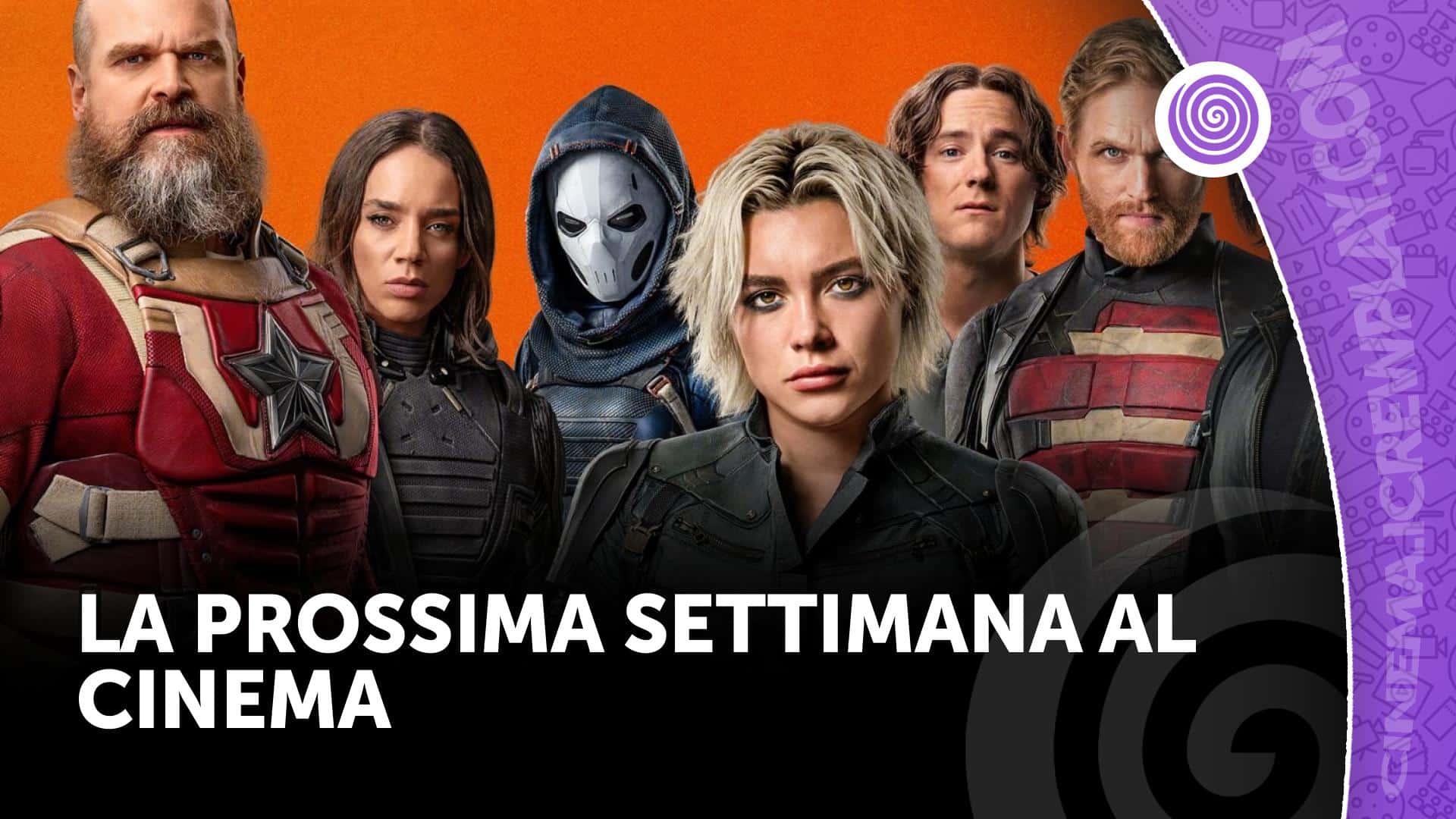 La prossima settimana al cinema