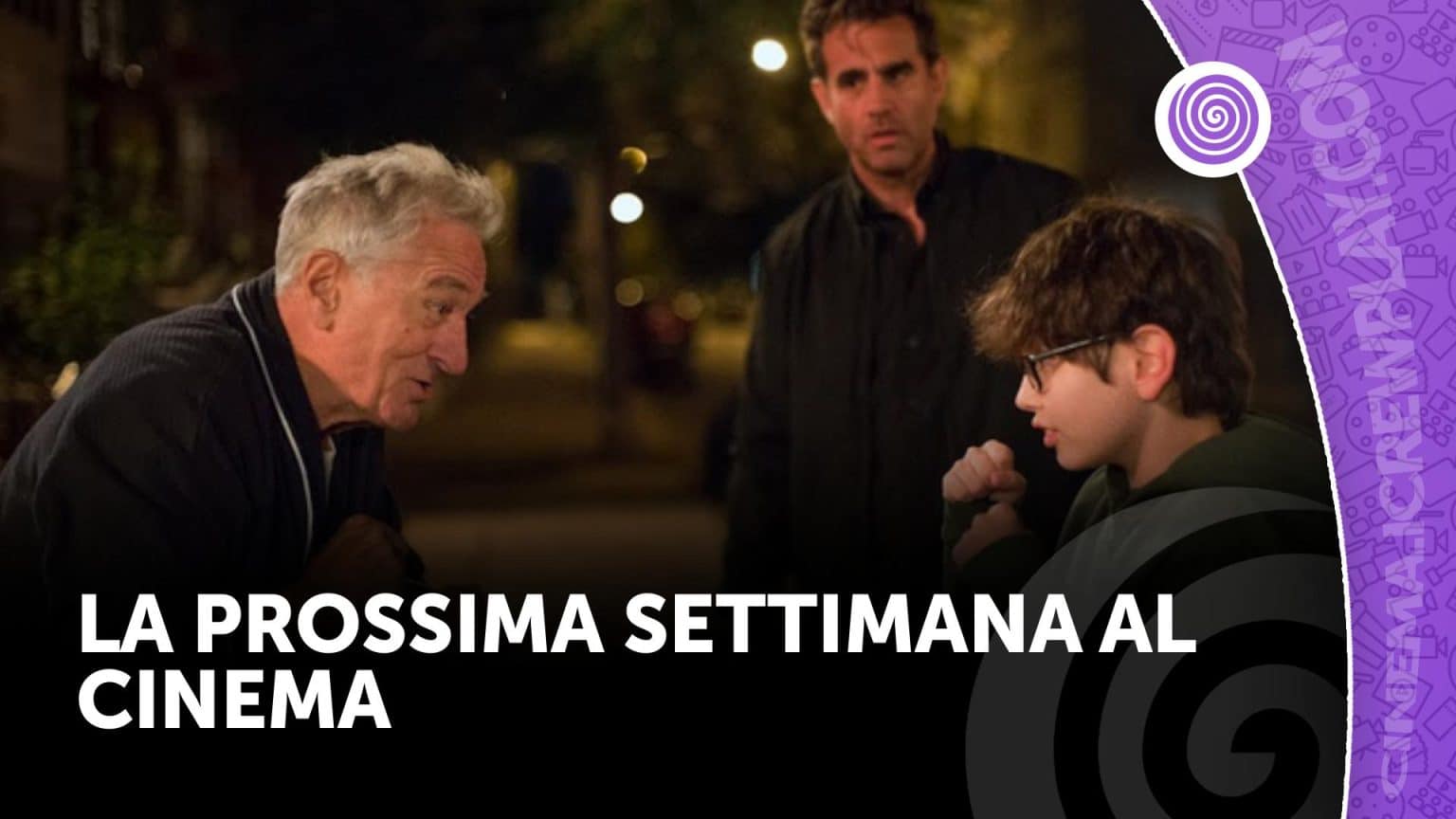 La prossima settimana al cinema