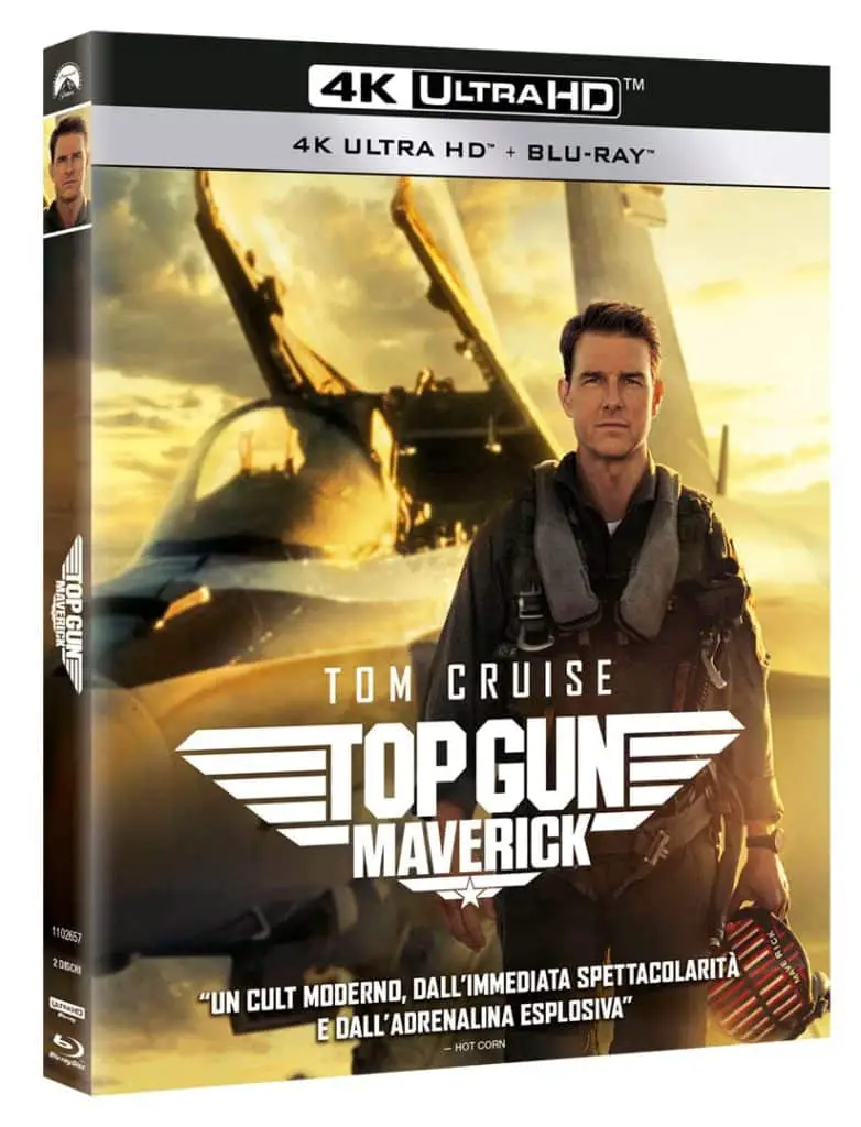 Top gun: maverick in 4k e blu-ray a un prezzo incredibile Top gun: maverick in 4k e blu-ray a un prezzo incredibile