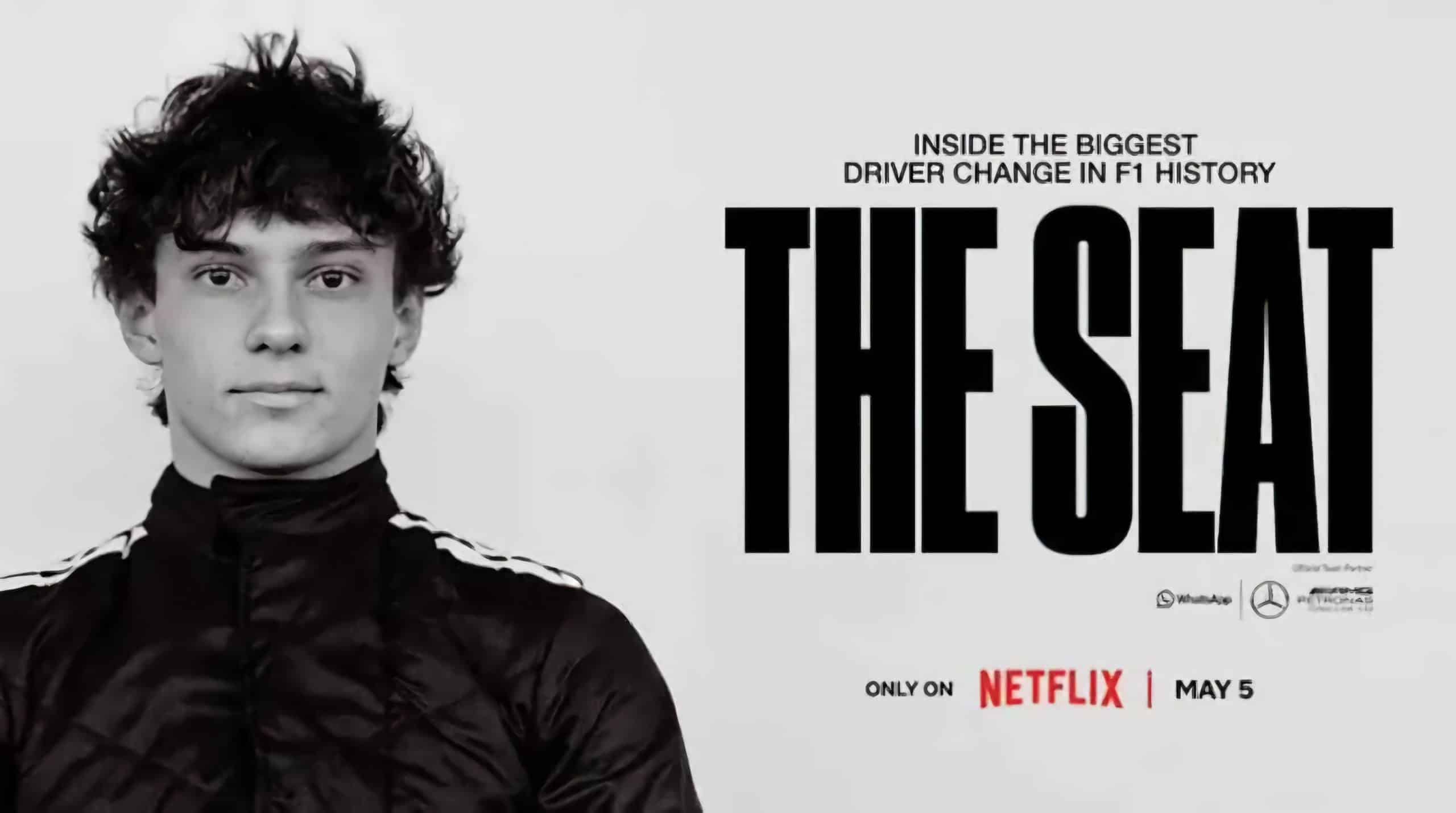 The seat, una monoposto netflix per andrea kimi antonelli