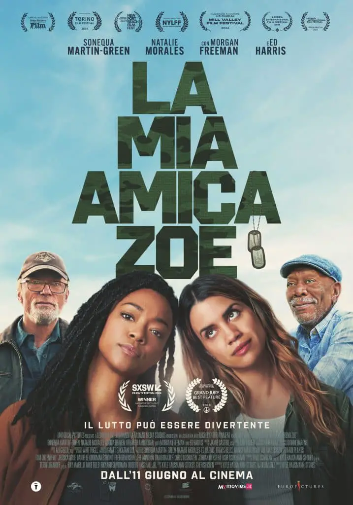 La mia amica zoe poster e trailer, dall'11 giugno al cinema La mia amica zoe poster e trailer, dall'11 giugno al cinema