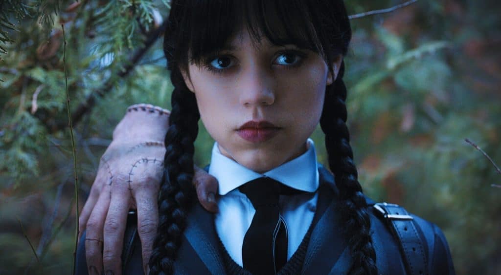 Personaggi mercoledì e mano