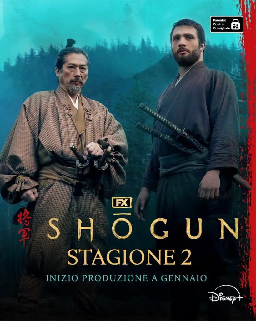 Shogun 2, al via le riprese da gennaio 2026 Shogun 2 quando le riprese