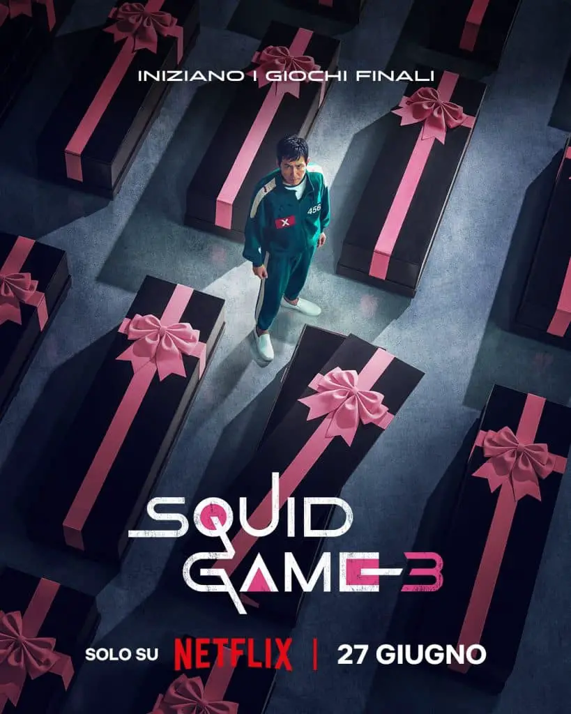 Squid game 3, il teaser trailer dell'ultima stagione Squid game 3 netflix quando esce