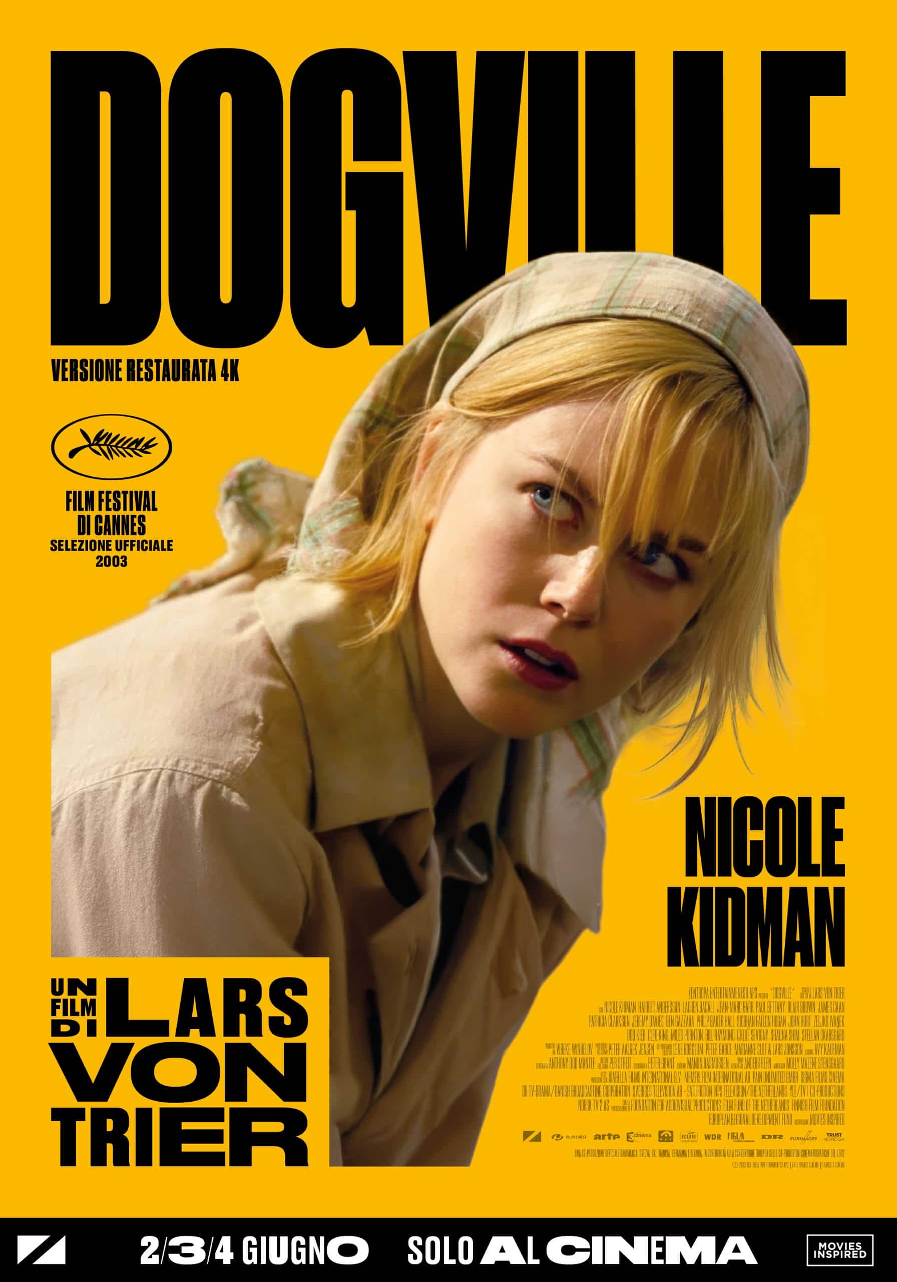 Dogville, dancer in the dark e le onde del destino in versione 4k Dogville, dancer in the dark e le onde del destino in versione 4k