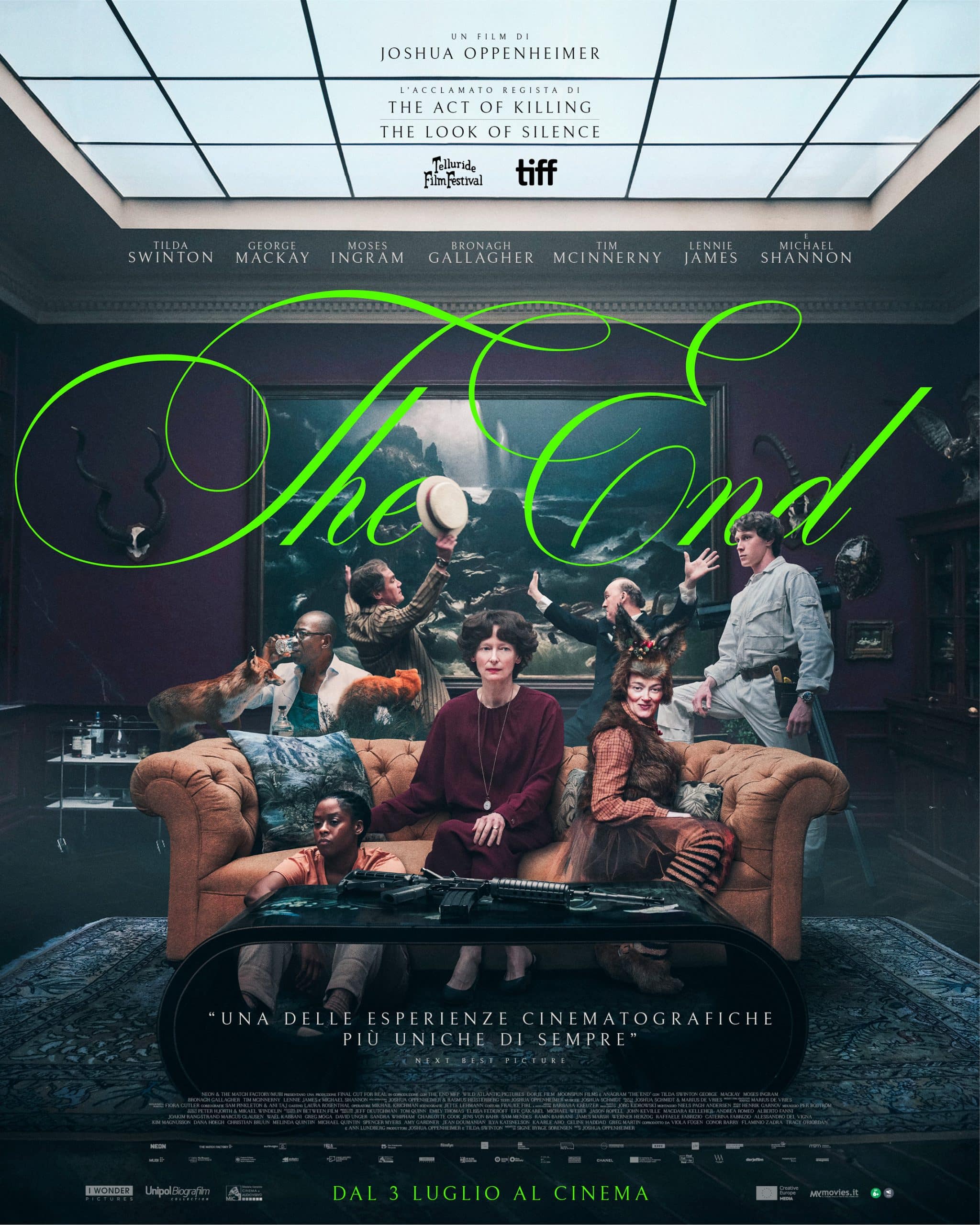 The end dal 3 luglio al cinema