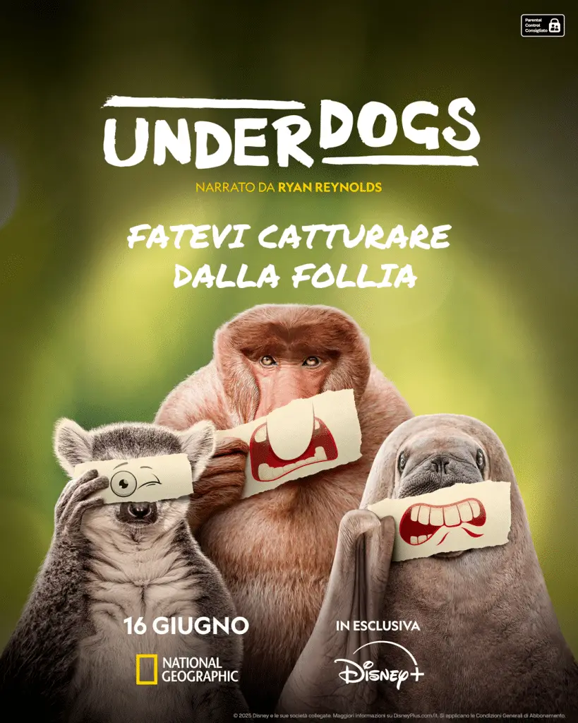 Underdogs, gli eroi della natura dal 16 giugno su disney+ Underdogs