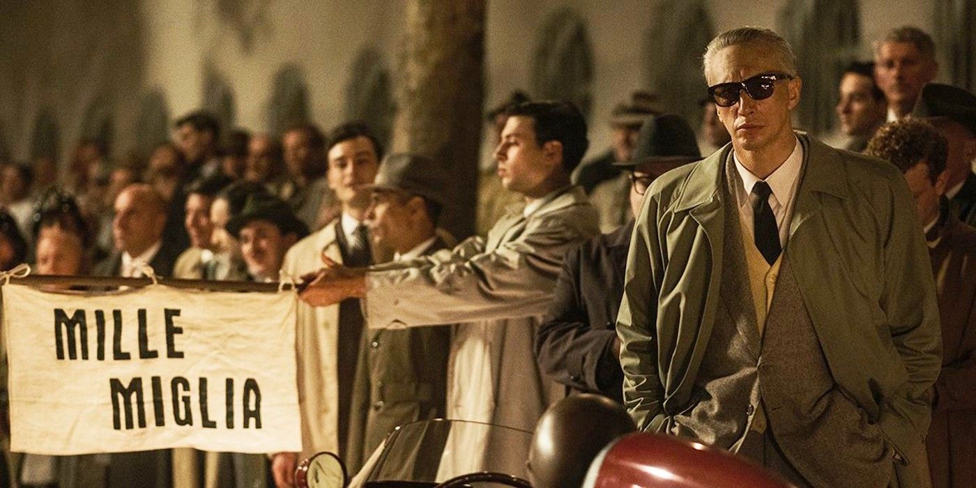 Adam driver nel film ferrari di michael mann