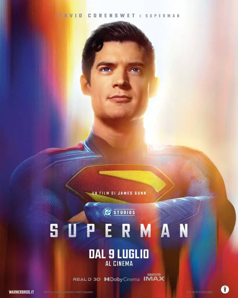 Superman: impeccabile show il 3 luglio a roma Superman: impeccabile show il 3 luglio a roma