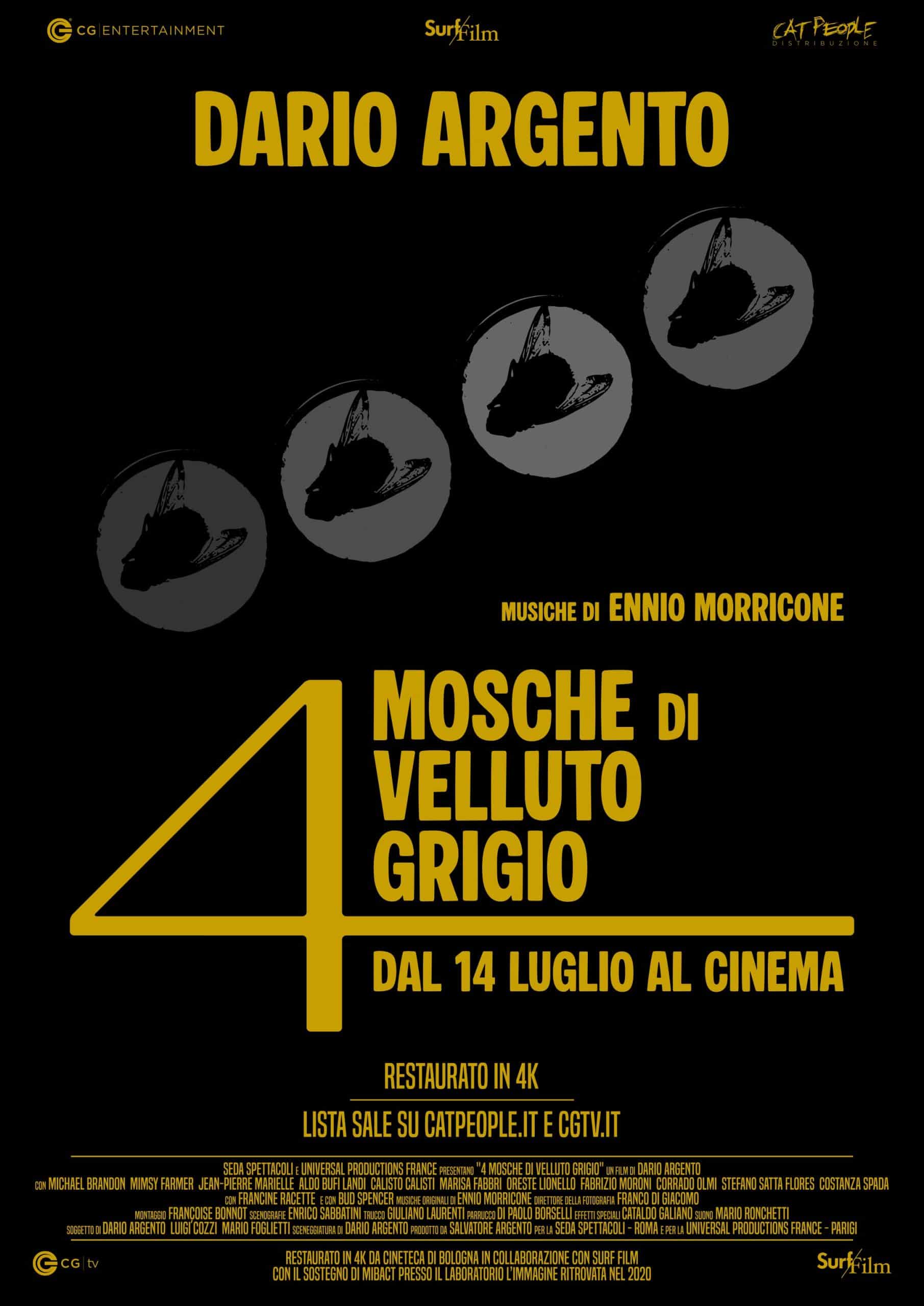 4 mosche di velluto grigio torna al cinema in versione 4k 4 mosche di velluto grigio torna al cinema in versione 4k