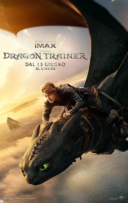 La prossima settimana al cinema Dragon trainer