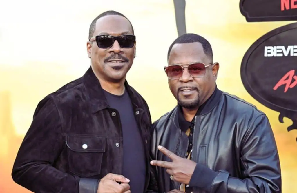 Eddie murphy e martin lawrence parentela