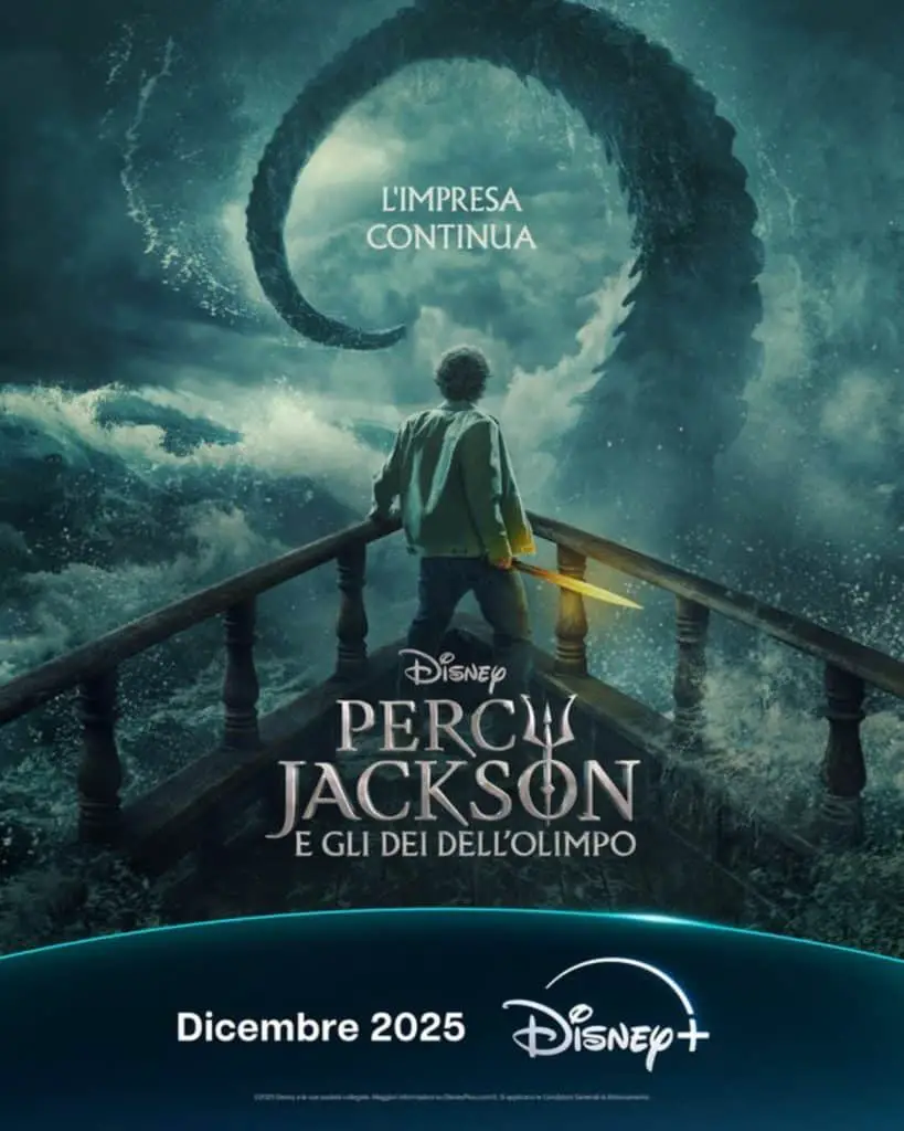 Percy jackson e gli dei dell'olimpo: fenomenale annuncio disney Percy jackson e gli dei dell'olimpo 2 release date
