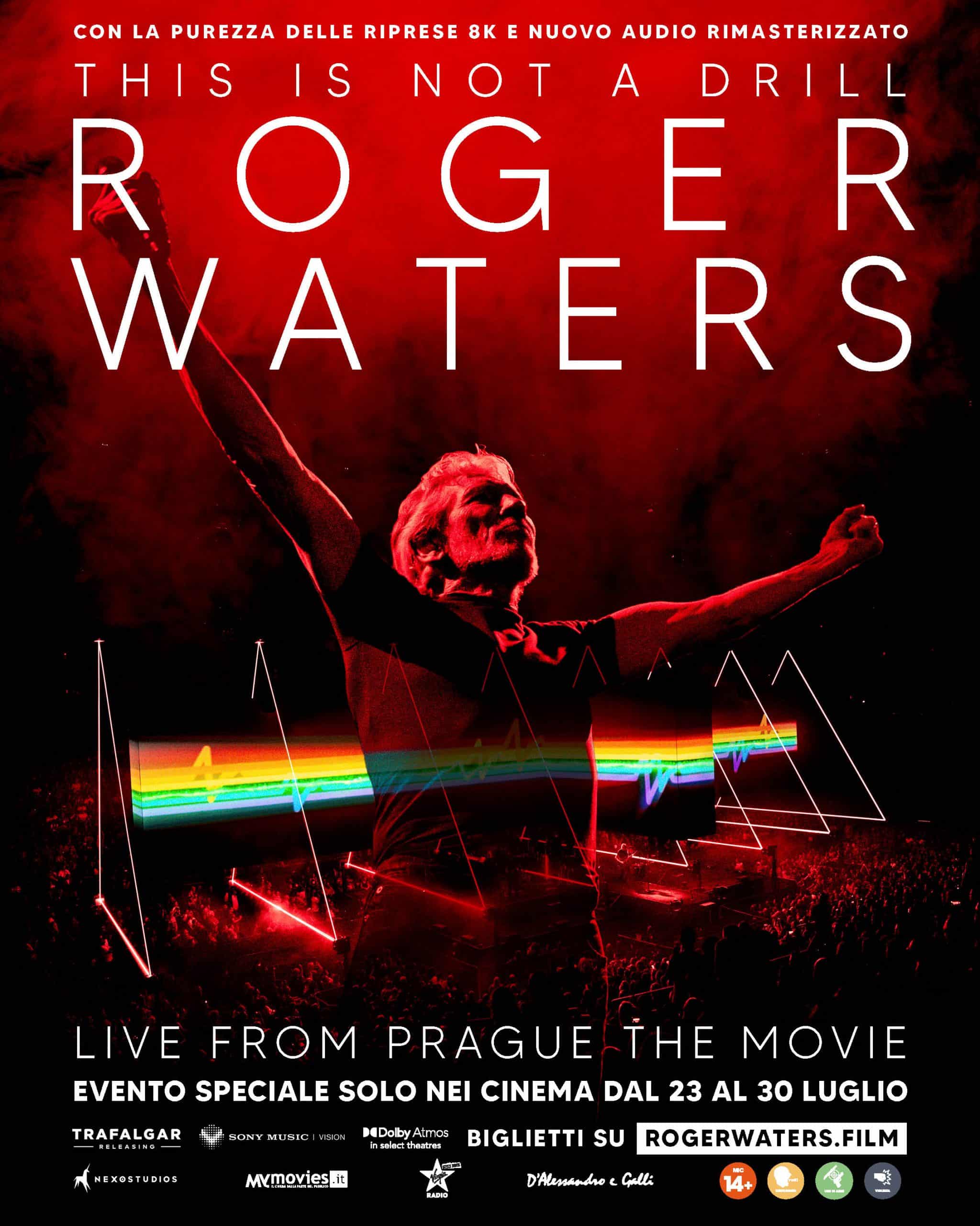 Roger waters torna al cinema con this is not a drill: live from prague - the movie Roger waters torna al cinema con this is not a drill: live from prague - the movie