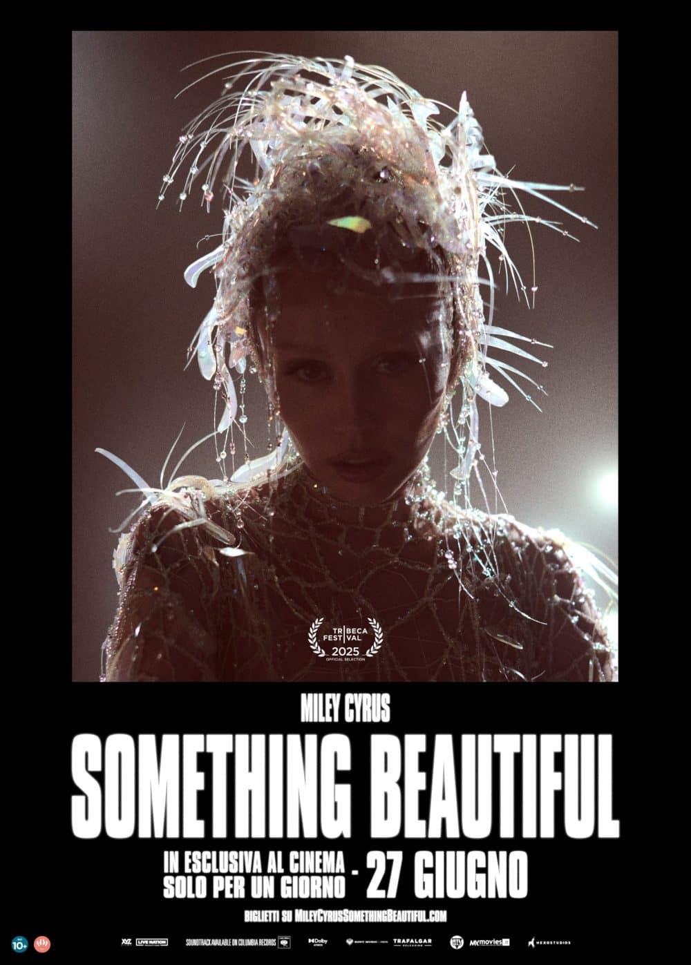 La prossima settimana al cinema Miley cyrus: something beautiful