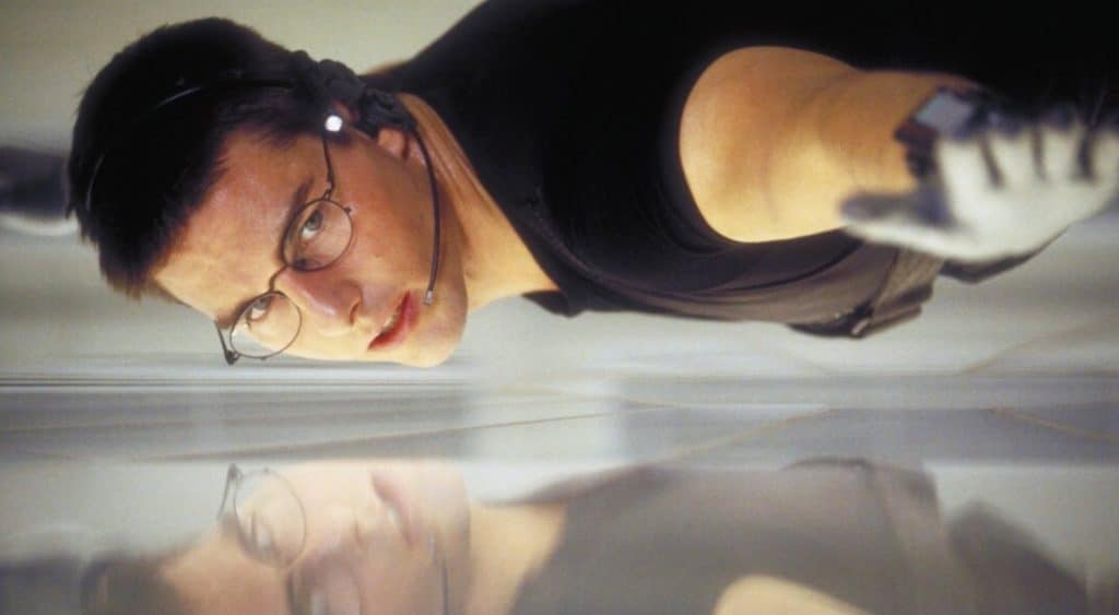 Tom cruise scena caveau mission impossible