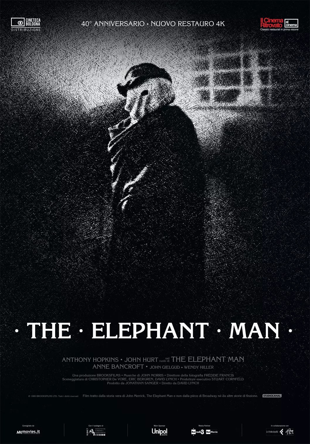 La prossima settimana al cinema The elephant man