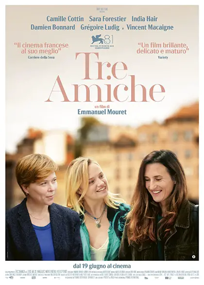 La prossima settimana al cinema Tre amiche
