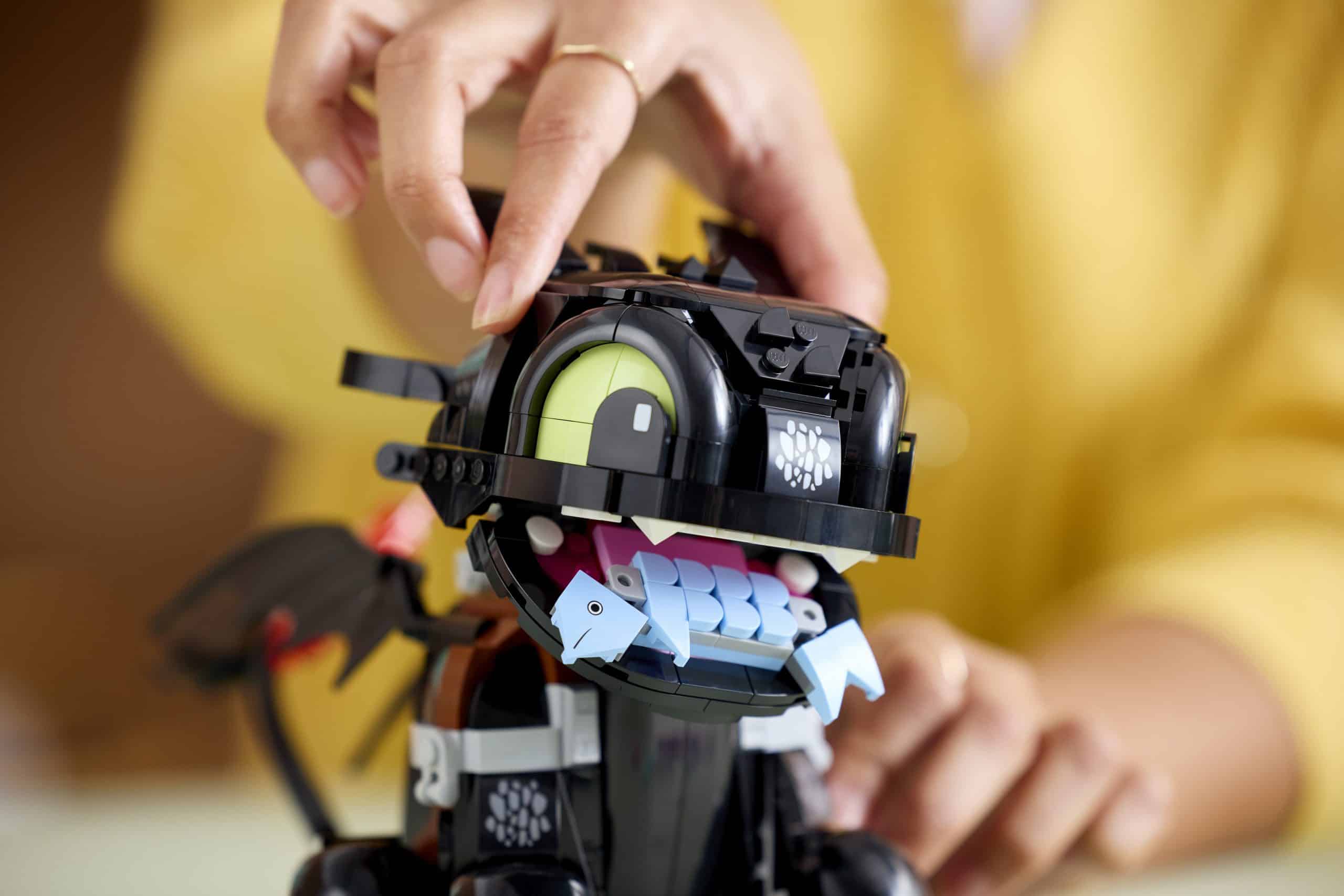 Sdentato di dragon trainer diventa un nuovo set lego