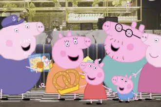 Una sorellina per peppa pig al cinema