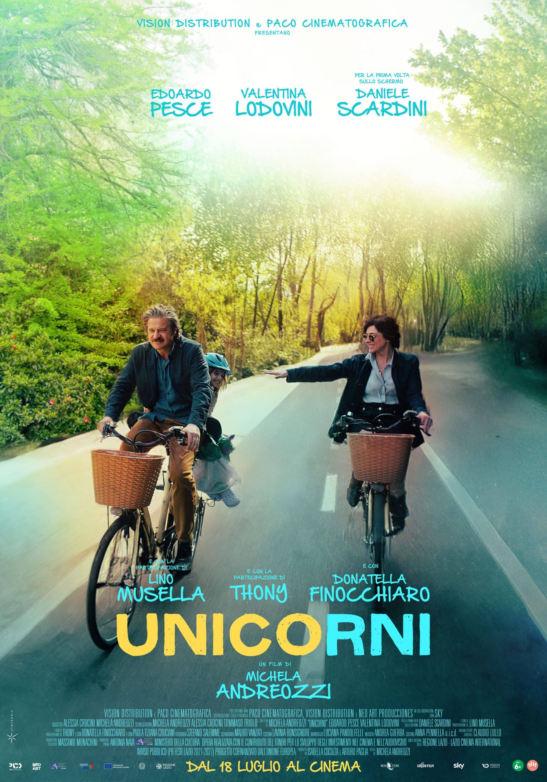 Unicorni di michela andreozzi film d'apertura al giffoni Unicorni di michela andreozzi film d'apertura al giffoni