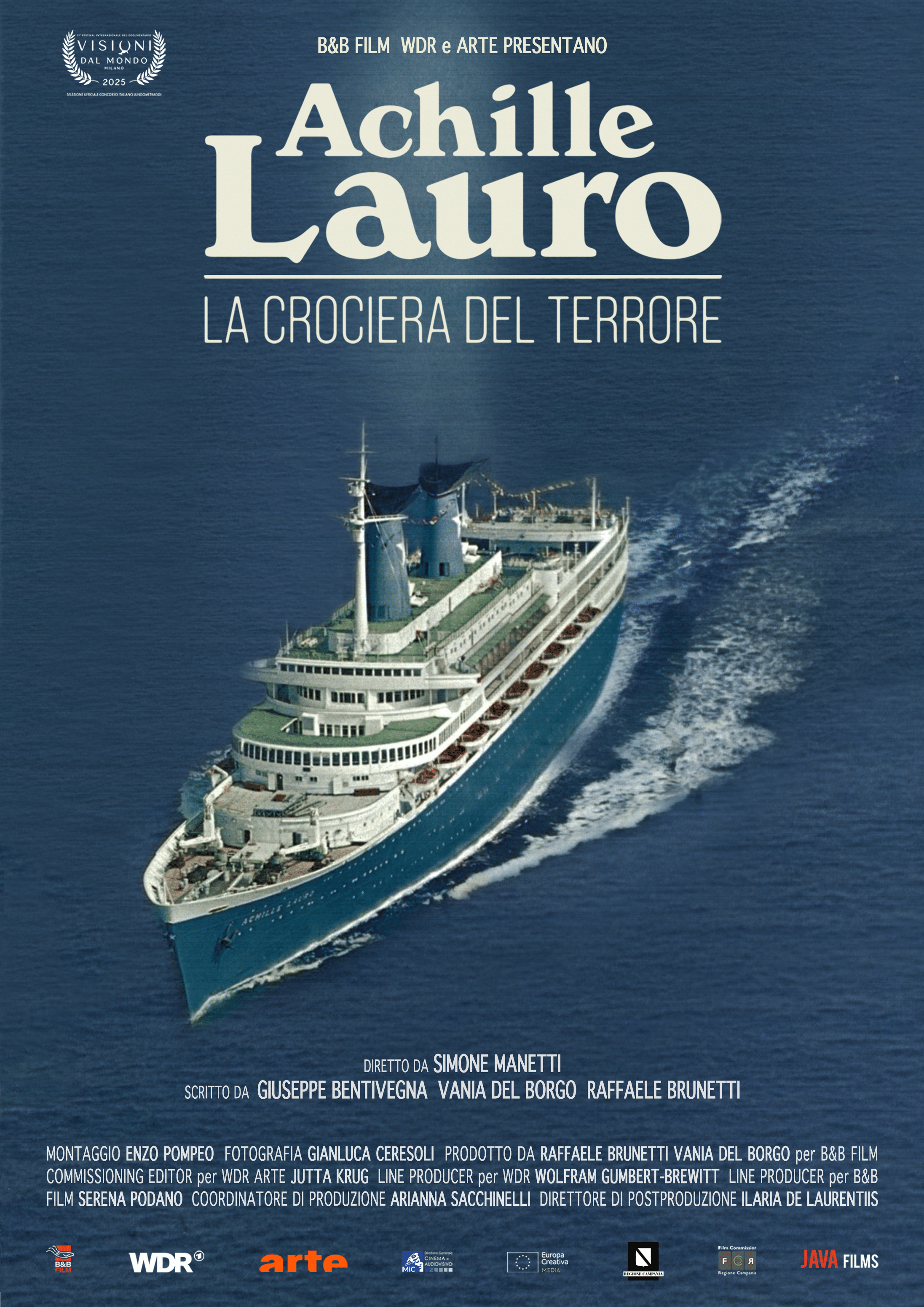 Achille lauro - la crociera del terrore in anteprima all'11° visioni dal mondo Achille lauro - la crociera del terrore in anteprima all'11° visioni dal mondo