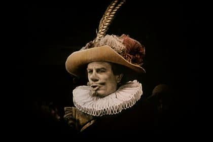 Pierre magnier (nel ruolo di cirano) cirano di bergerac (it 1923) di augusto genina credit: fpa classics, parigi