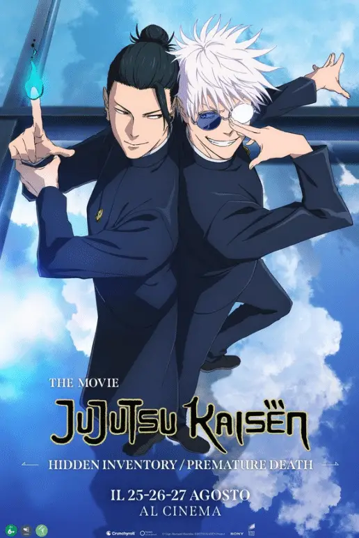 Jujutsu kaisen: hidden inventory / premature dead - the movie il trailer Jujutsu kaisen il film poster