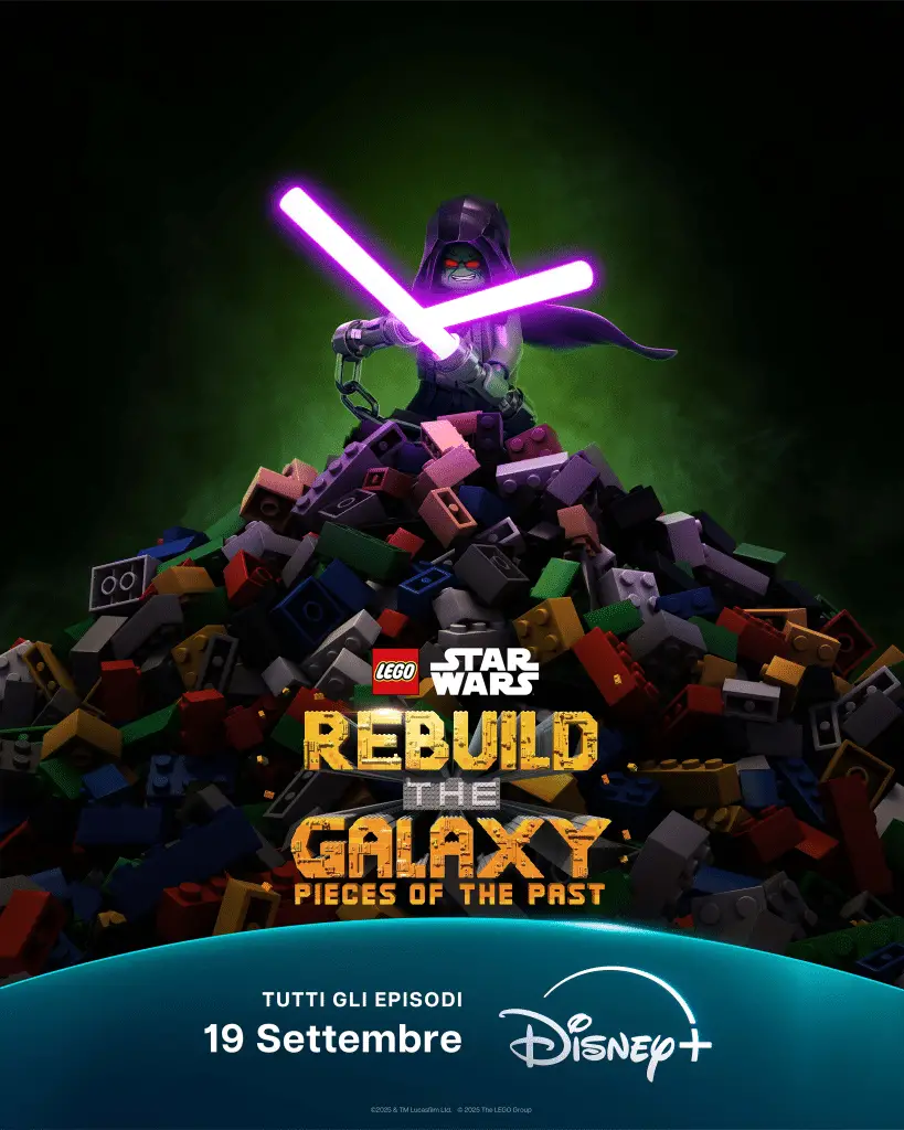 Lego star wars rebuild the galaxy piece of the past poster