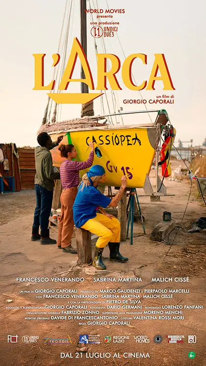 La prossima settimana al cinema L'arca