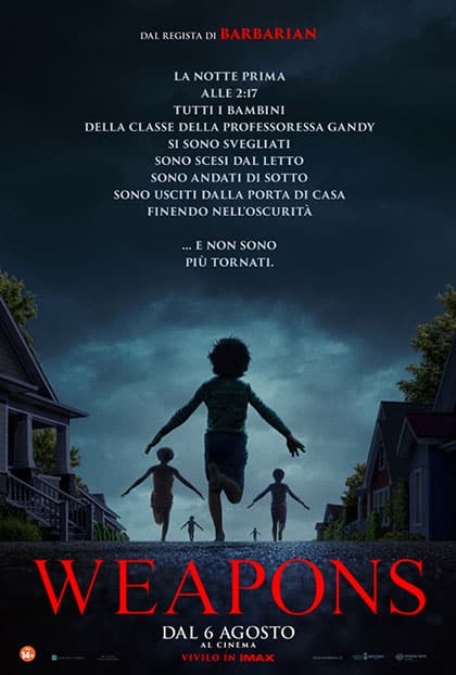 La prossima settimana al cinema Weapons