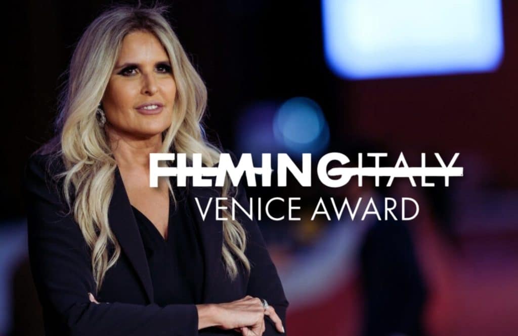 Filming italy venice award venezia 82