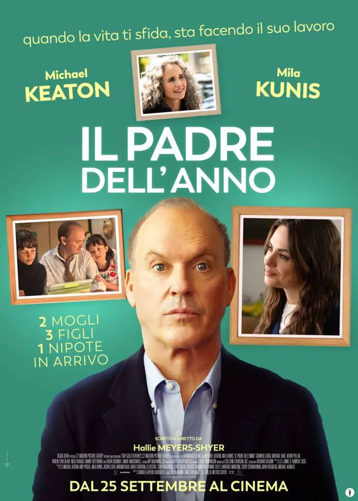 Il padre dell'anno, poster e trailer: dal 25 settembre al cinema Il padre dell'anno release date cinema