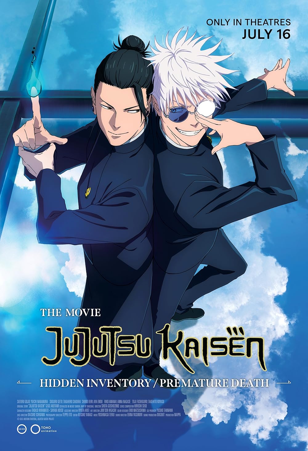 La prossima settimana al cinema Jujutsu kaisen: hidden inventory / premature death